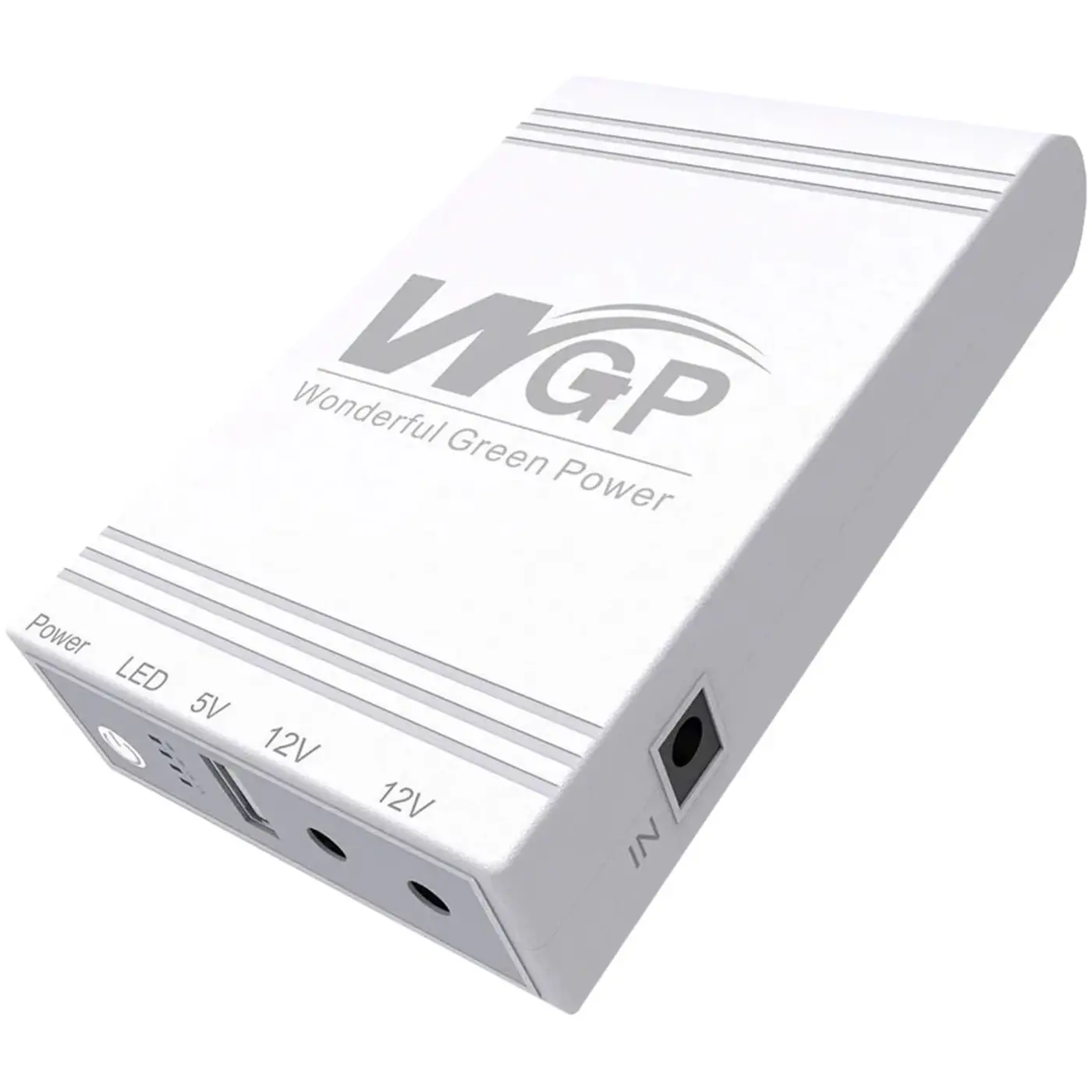 Купити ДБЖ Mini UPS WGP UPS103C 20000mAh 5V/12V/12V, Li-ion 4*4Ah - фото 5