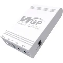 Купити ДБЖ Mini UPS WGP UPS103C 16000mAh 5V/12V/12V, Li-ion 4*4Ah - фото 5