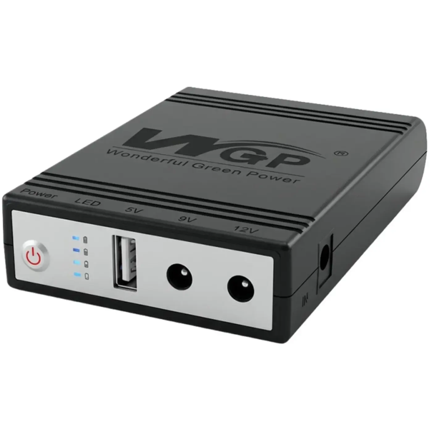 Купити ДБЖ Mini UPS WGP UPS1032 10400mAh 5V/9V/12V, Li-ion 4*2.6Ah - фото 1