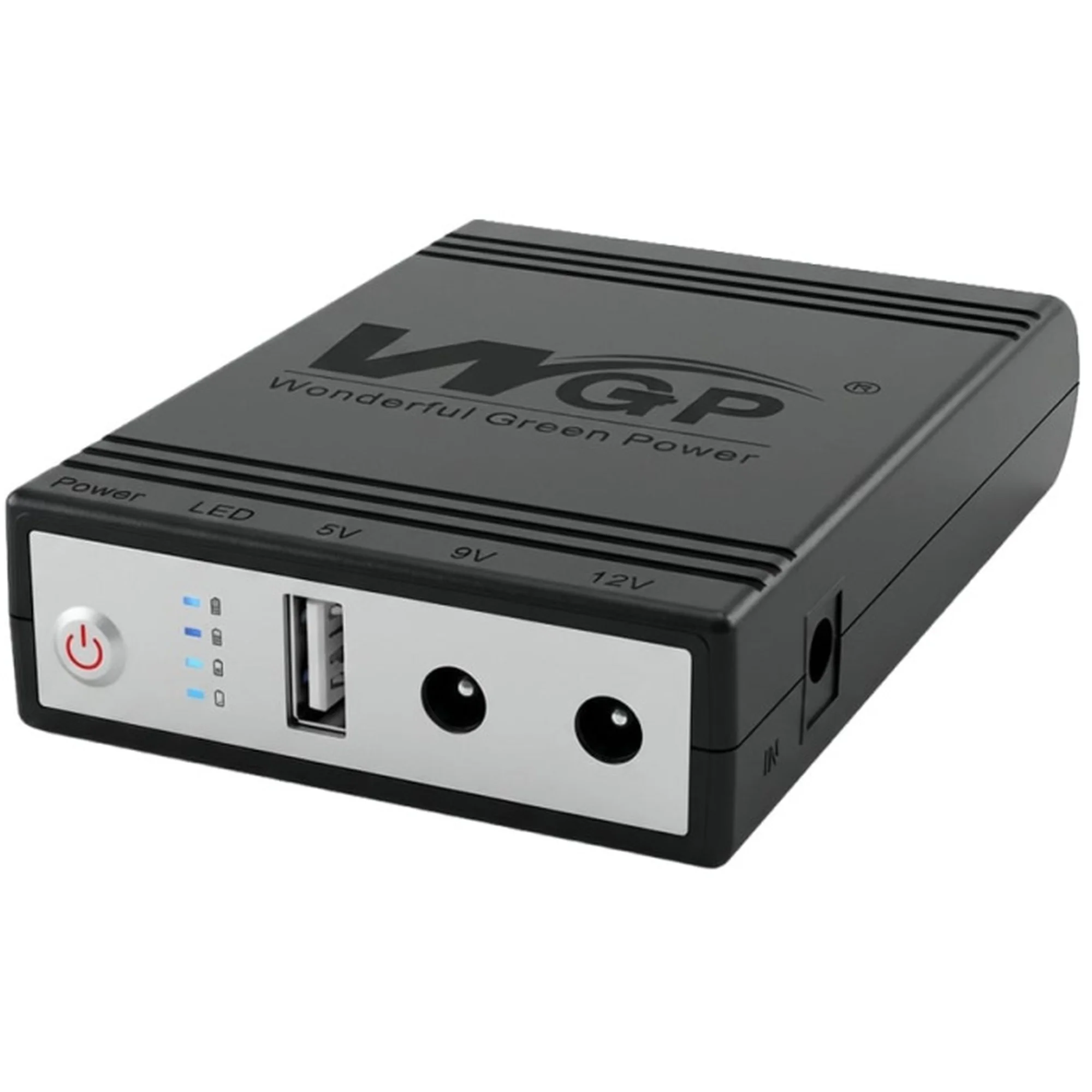 Купити ДБЖ Mini UPS WGP UPS1032 10400mAh 5V/9V/12V, Li-ion 4*2.6Ah - фото 1