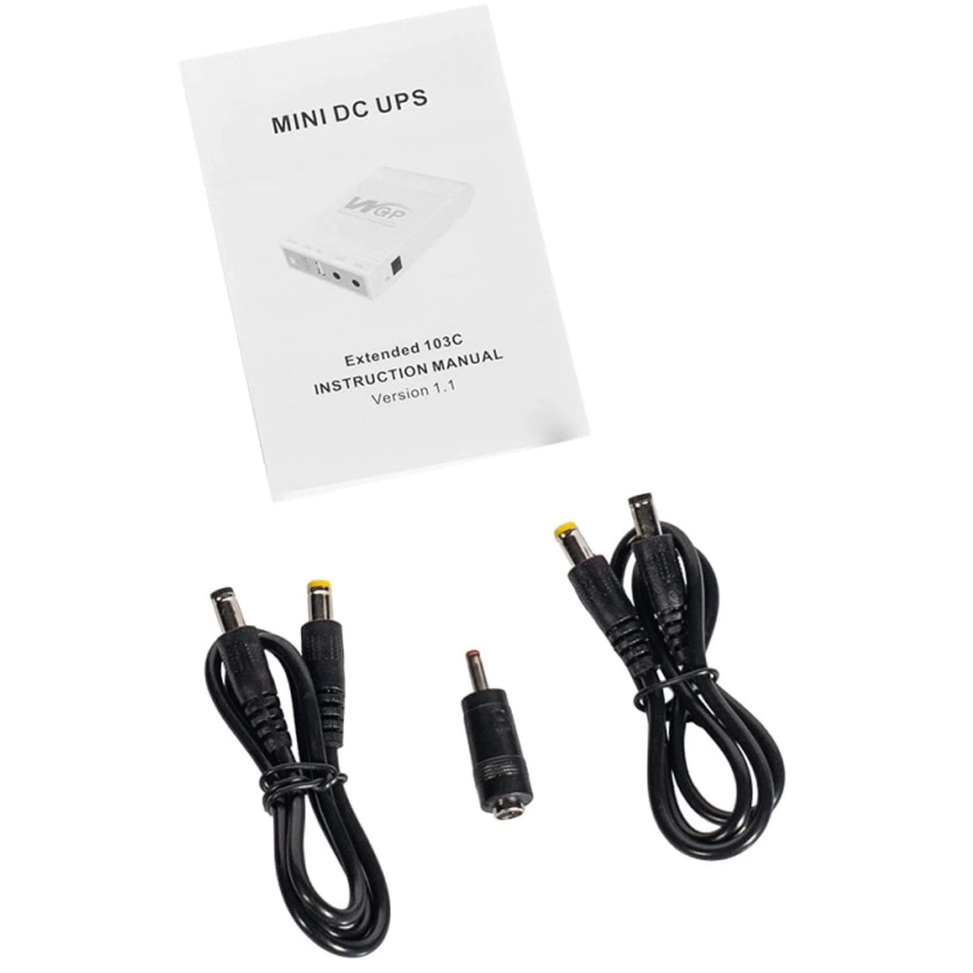 Купити ДБЖ Mini UPS WGP UPS1032 10400mAh 5V/9V/12V, Li-ion 4*2.6Ah - фото 8