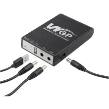 Купити ДБЖ Mini UPS WGP UPS1032 10400mAh 5V/9V/12V, Li-ion 4*2.6Ah - фото 9