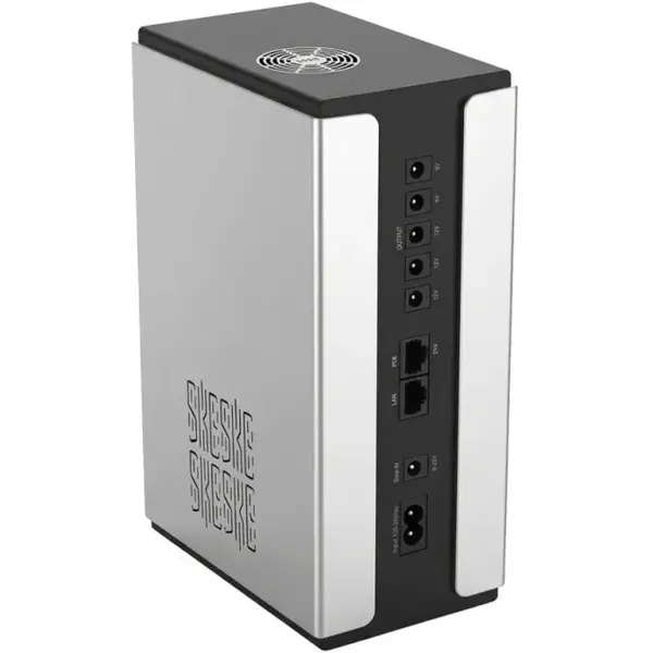 Купити ДБЖ Mini UPS SKE SIRIUS 45W 30000mAh 5V/9V/12V/24V/PoE, LiFePO4 2*15Ah - фото 2