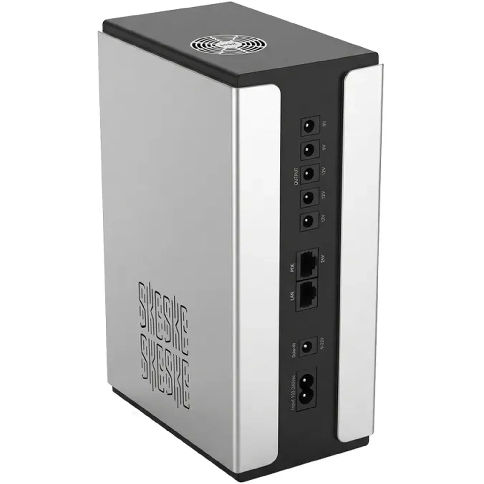 Купити ДБЖ Mini UPS SKE SIRIUS 45W 30000mAh 5V/9V/12V/24V/PoE, LiFePO4 2*15Ah - фото 2