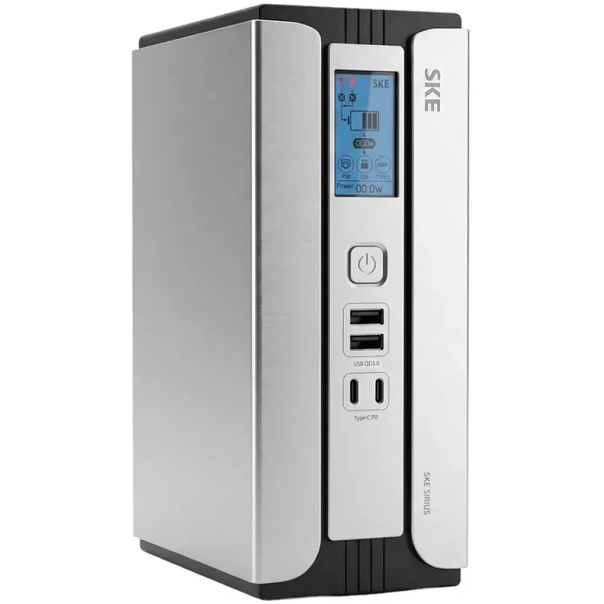 Купити ДБЖ Mini UPS SKE SIRIUS 45W 30000mAh 5V/9V/12V/24V/PoE, LiFePO4 2*15Ah - фото 3