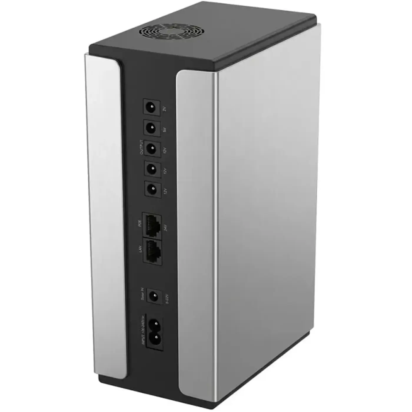 Купити ДБЖ Mini UPS SKE SIRIUS 45W 30000mAh 5V/9V/12V/24V/PoE, LiFePO4 2*15Ah - фото 5