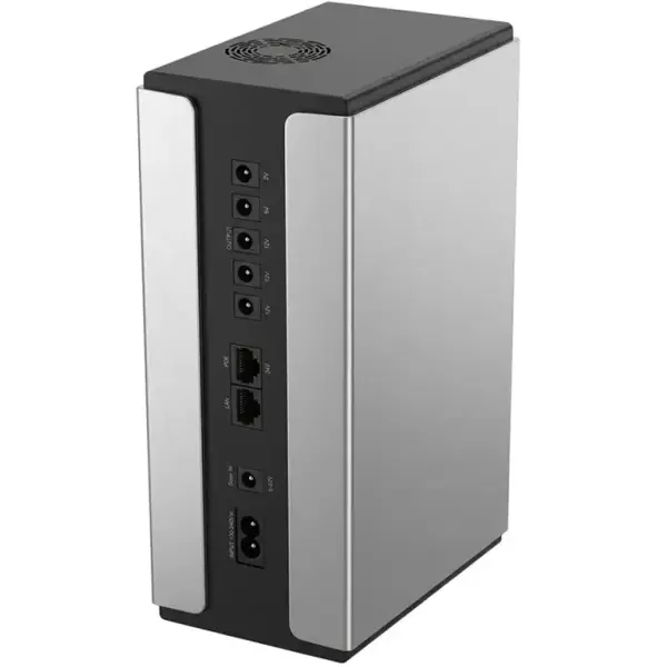 Купити ДБЖ Mini UPS SKE SIRIUS 45W 30000mAh 5V/9V/12V/24V/PoE, LiFePO4 2*15Ah - фото 5