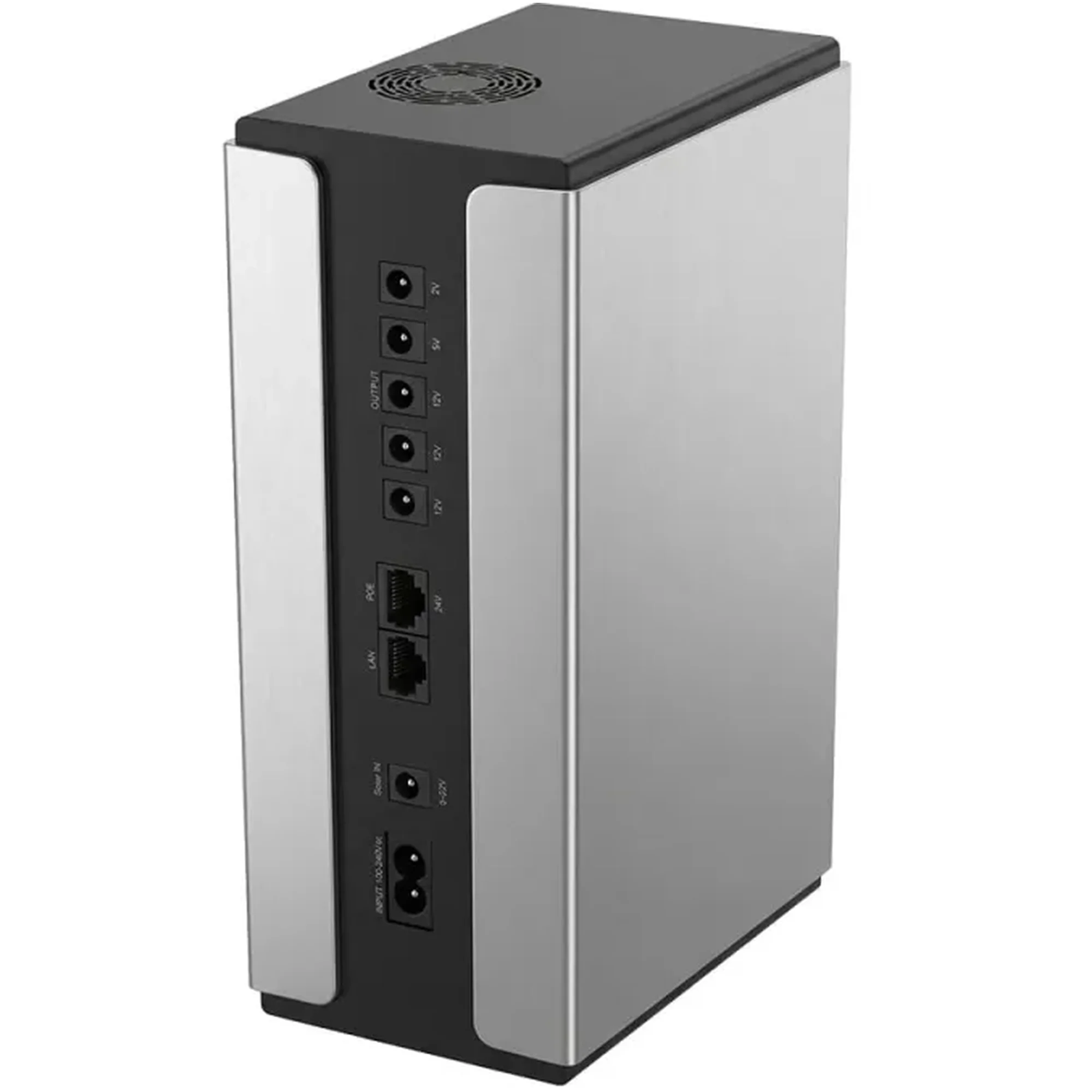 Купити ДБЖ Mini UPS SKE SIRIUS 45W 30000mAh 5V/9V/12V/24V/PoE, LiFePO4 2*15Ah - фото 5