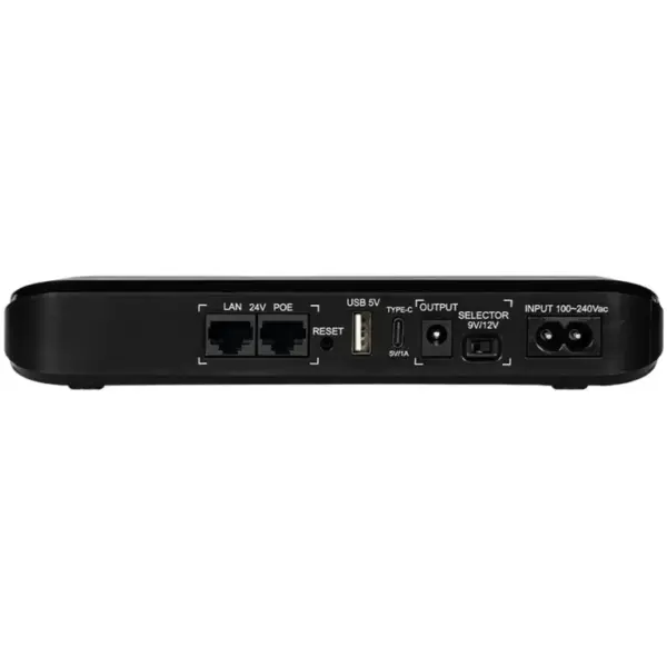 Купити ДБЖ Mini UPS SKE POE-830P-LFP 20000mAh 5V/9V/12V/24V/PoE, LiFePO4 4*5Ah - фото 2