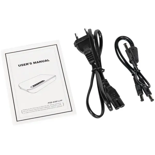 Купити ДБЖ Mini UPS SKE POE-830P-LFP 20000mAh 5V/9V/12V/24V/PoE, LiFePO4 4*5Ah - фото 7