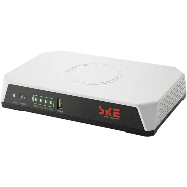 Купити ДБЖ Mini UPS SKE POE-36E-LFP 24V 20000mAh 5V/9V/12V/24V/PoE, LiFePO4 4*5Ah - фото 4