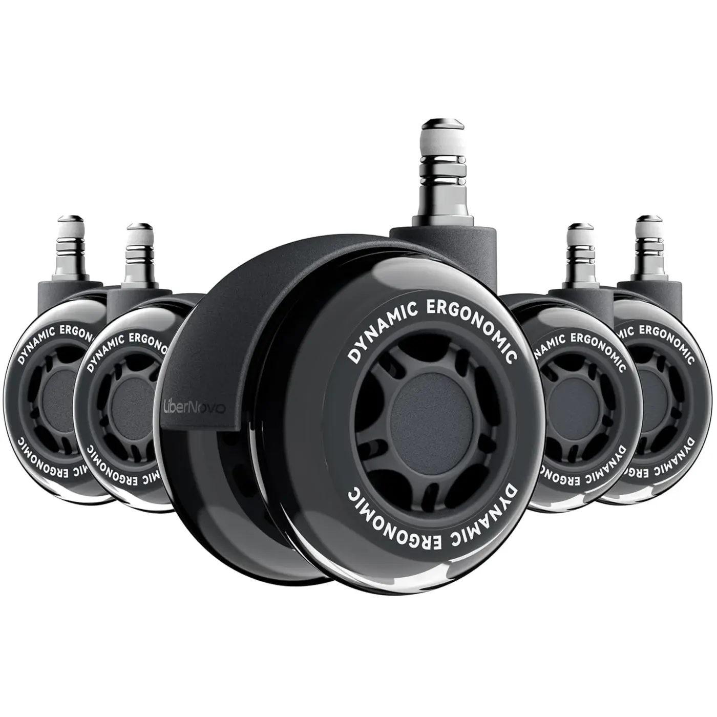 Купить Комплект двойных резиновых колес для кресел LiberNovo Graphite (CP-GN-0000080-00-05) - фото 3
