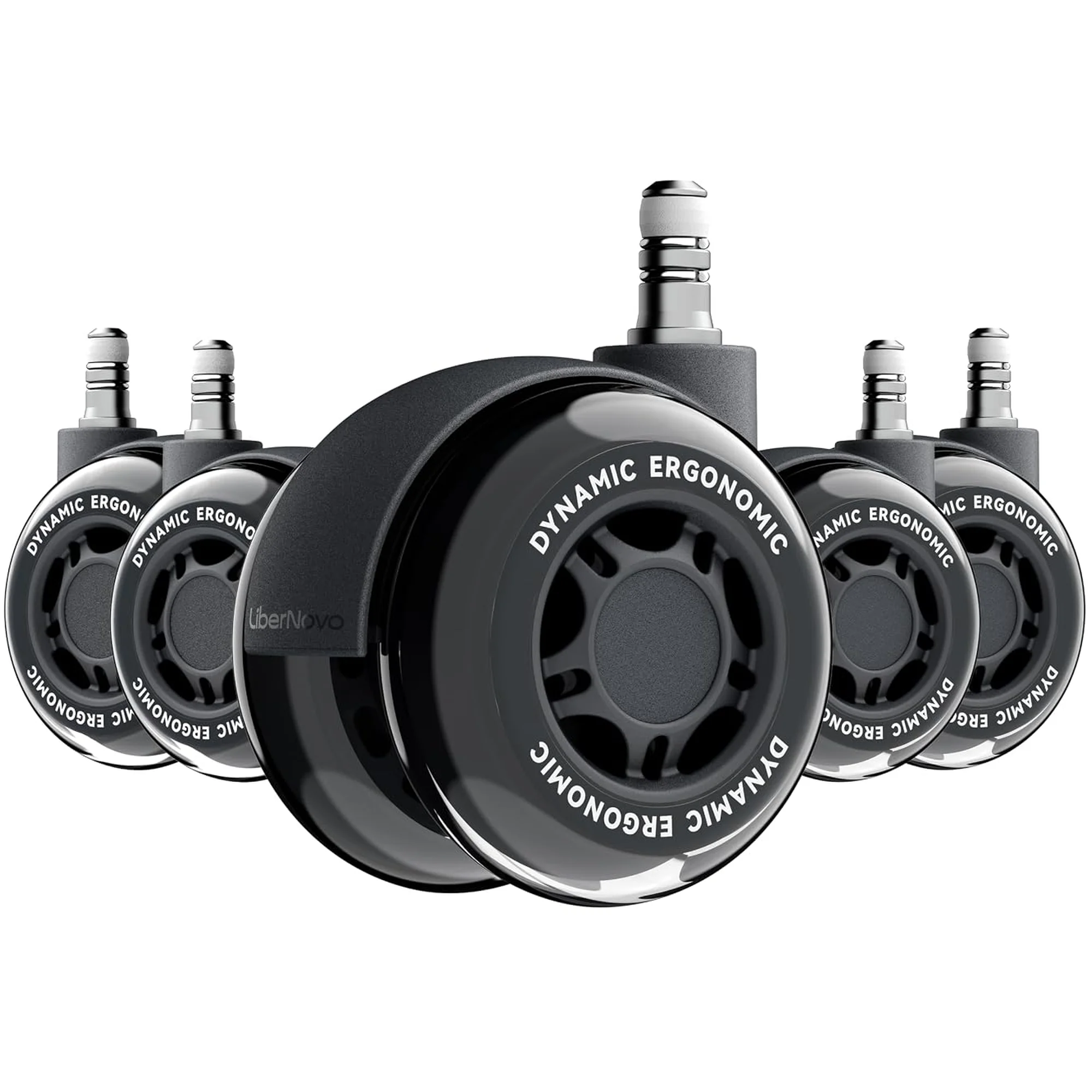 Купить Комплект двойных резиновых колес для кресел LiberNovo Graphite (CP-GN-0000080-00-05) - фото 3