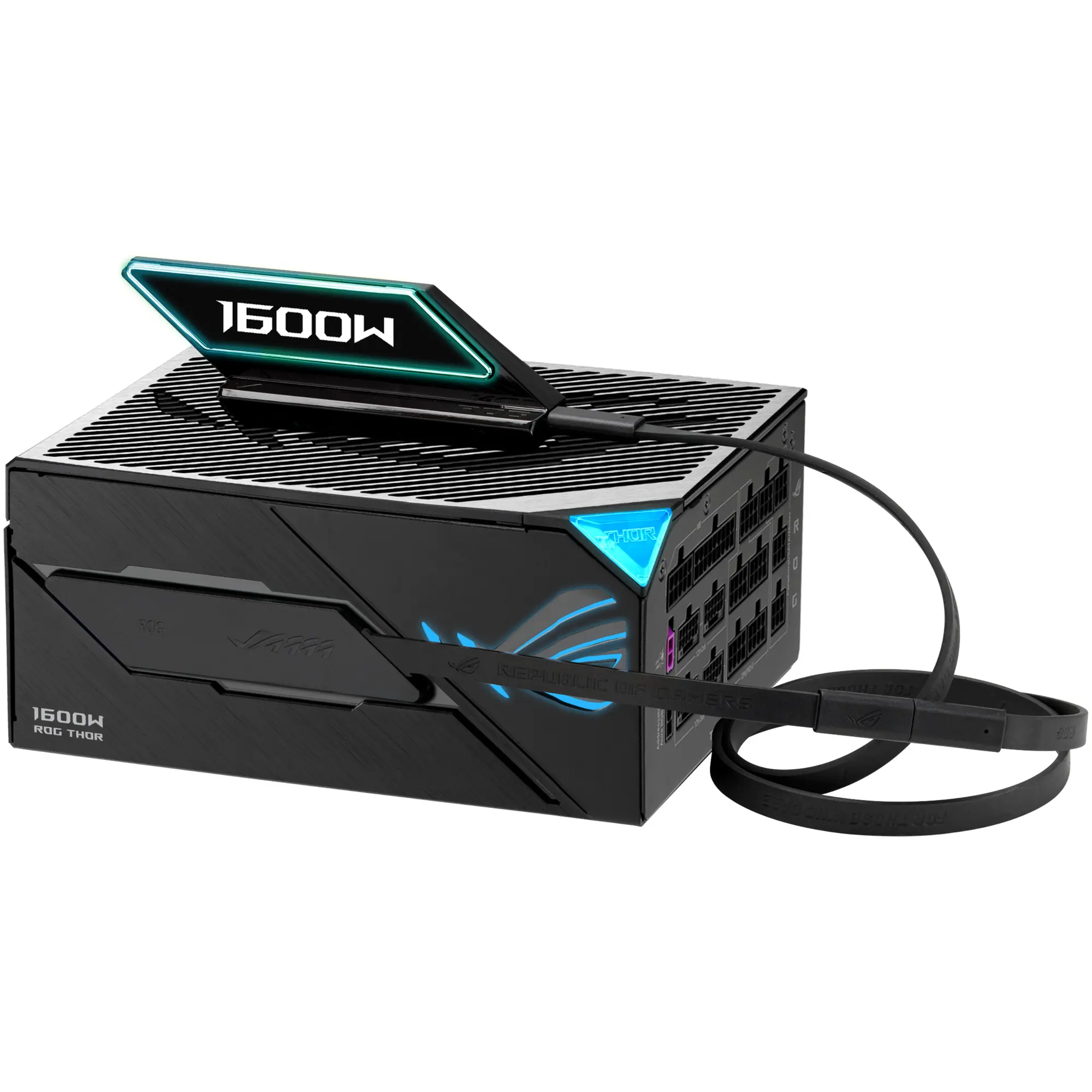 Купить Блок питания Asus ROG Thor 1600W Titanium III EVO (90YE00VB-B0NA00) - фото 9