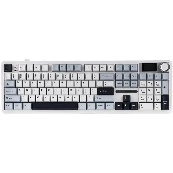 Купити Клавиатура Aula F108 Pro Reaper Switch USB/Bluetooth/2.4G White (6978080501318) - фото 2