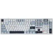 Купити Клавиатура Aula F108 Pro Reaper Switch USB/Bluetooth/2.4G White (6978080501318) - фото 4