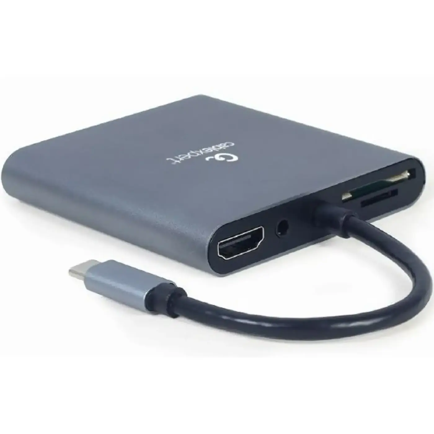 Купити Концентратор Cablexpert USB-C 6-in-1 (A-CM-COMBO6-01) - фото 2