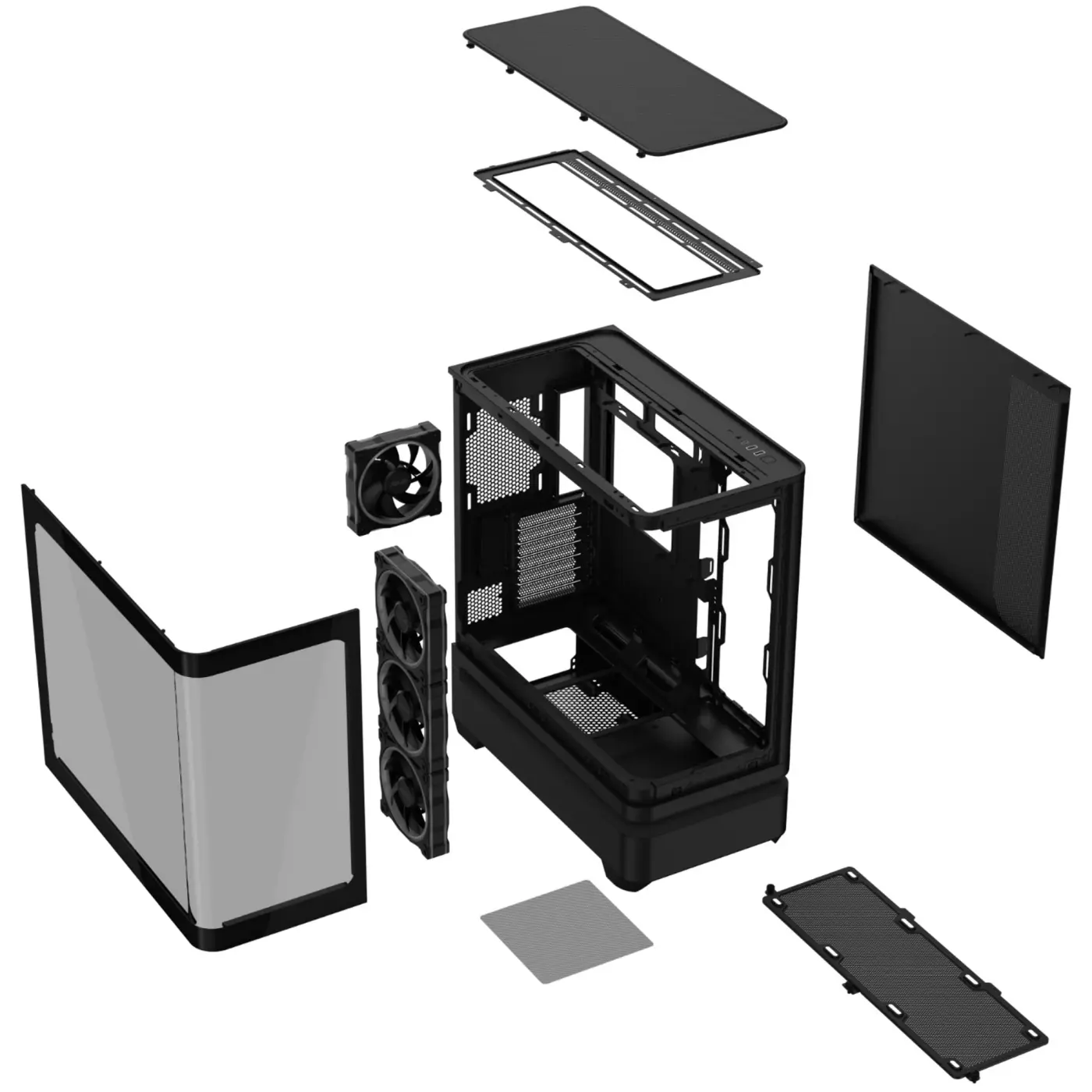 Купити Корпус ASUS ASUS Prime AP304 ARGB Black (90DC0110-B19000) - фото 14