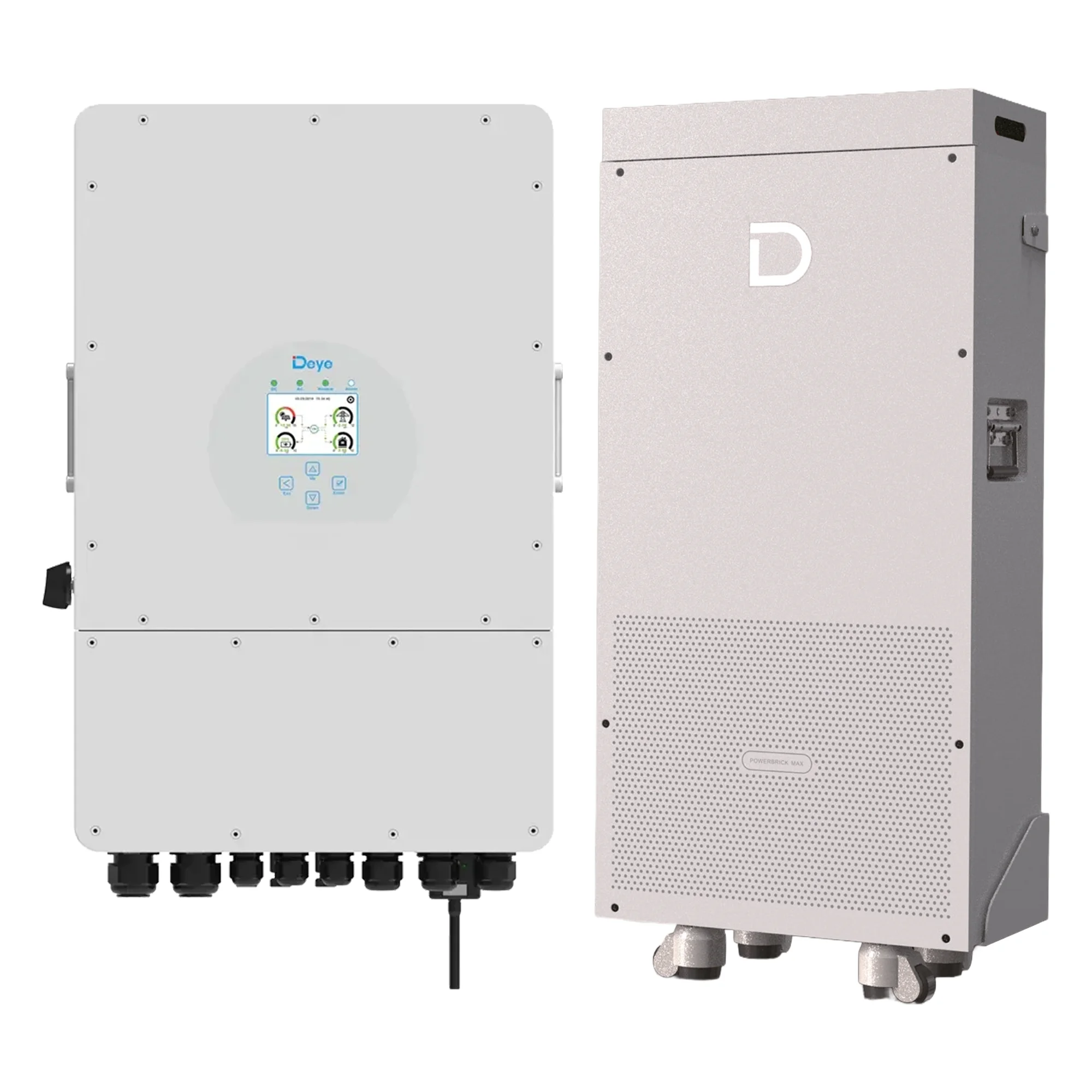Система DEYE 10 кВт та батарея Dyness PowerBrick Max