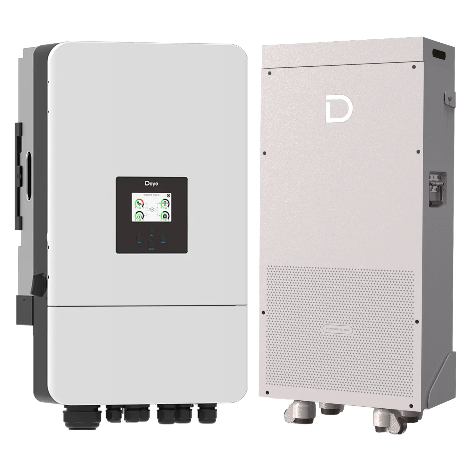 Трифазна система DEYE з акумулятором Dyness PowerBrick Max