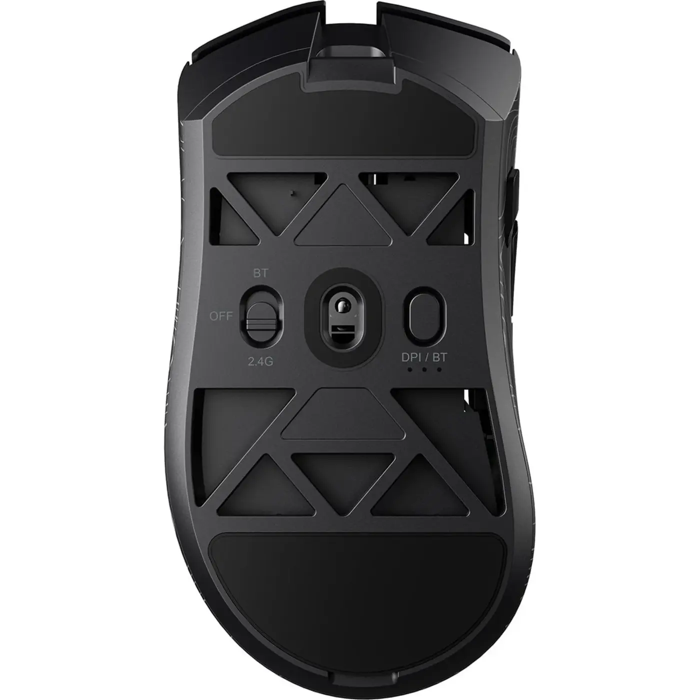 Купити Мишка GamePro Genesis Hollow Wireless/Bluetooth/USB Black (GM870HB) - фото 5