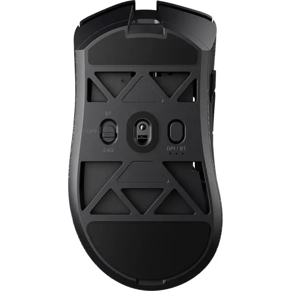 Купити Мишка GamePro Genesis Hollow Wireless/Bluetooth/USB Black (GM870HB) - фото 5