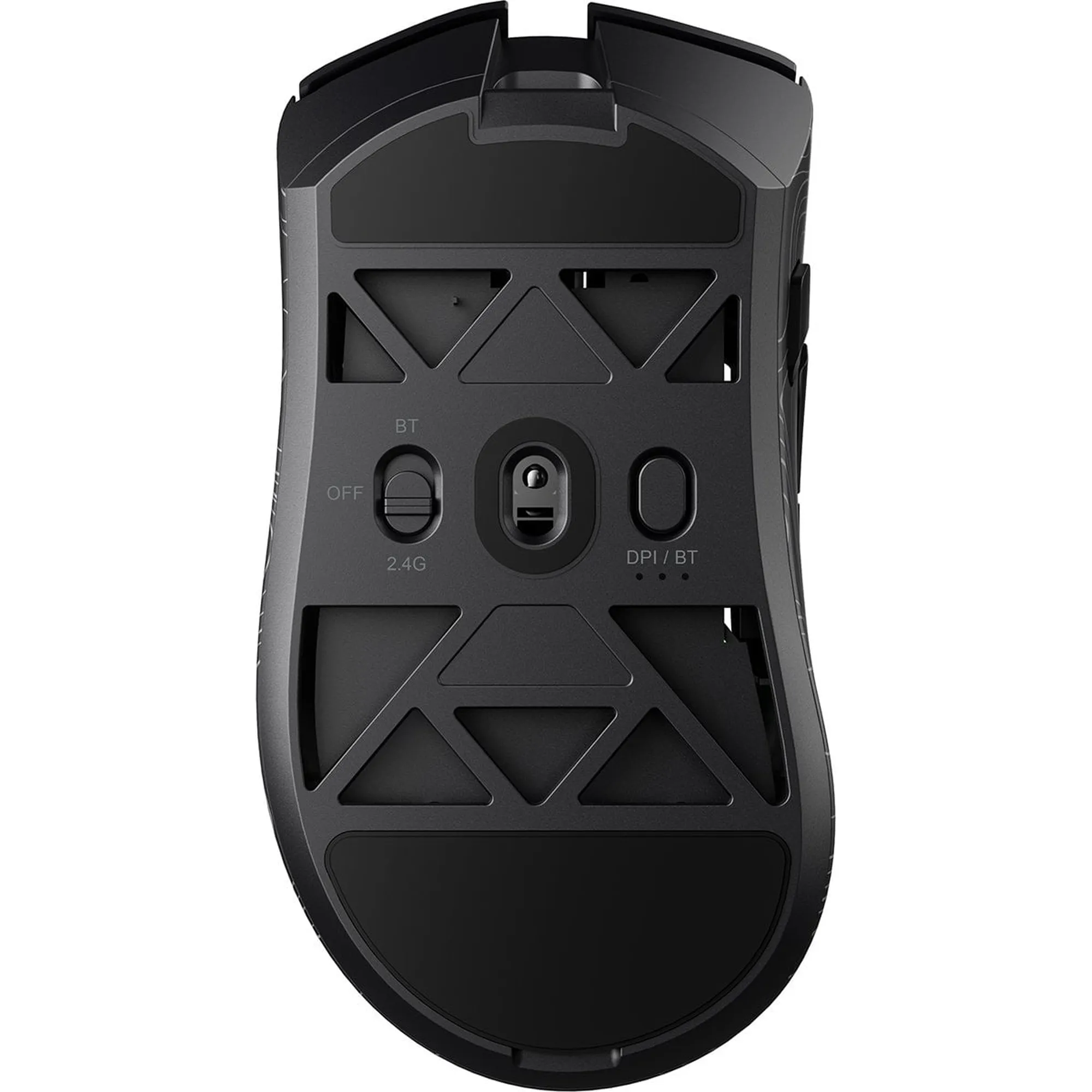 Купити Мишка GamePro Genesis Hollow Wireless/Bluetooth/USB Black (GM870HB) - фото 5