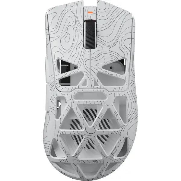 Купити Мишка GamePro Genesis Hollow Wireless/Bluetooth/USB White (GM870HW) - фото 2