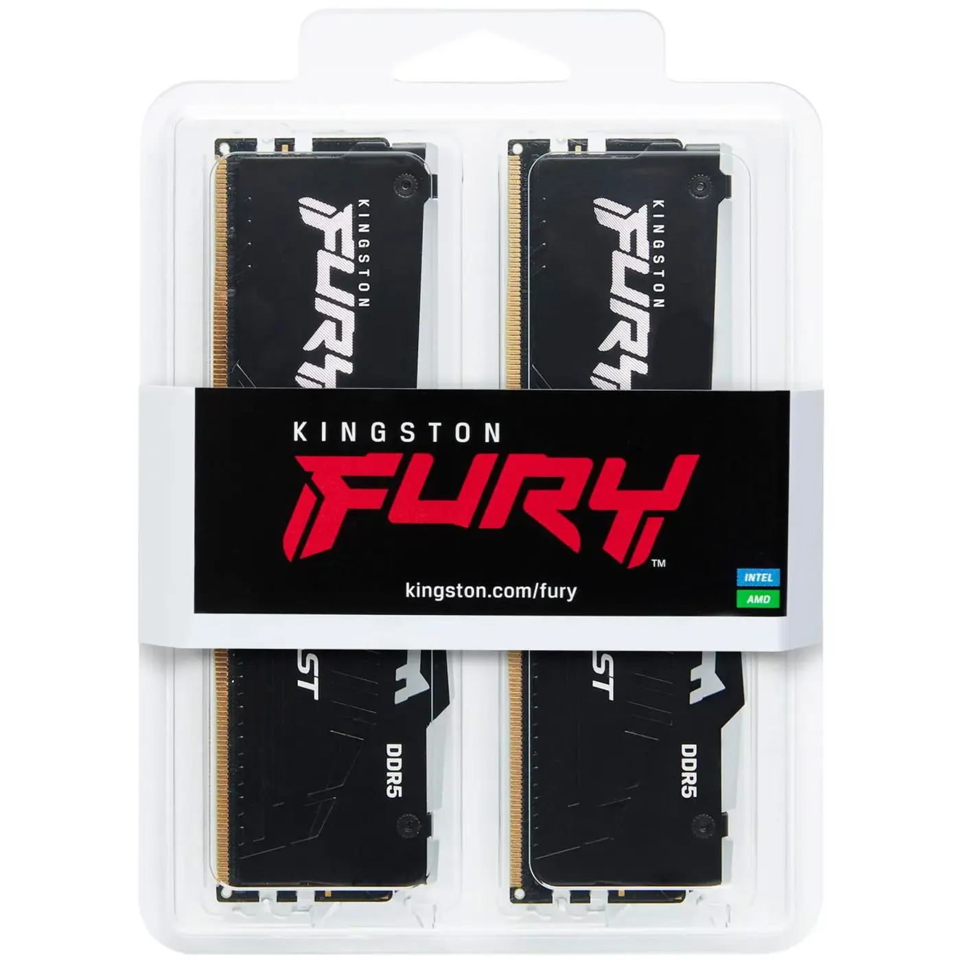 Купити Модуль пам'яті Kingston FURY Beast Black RGB DDR5-6000 64GB (2x32GB) (KF560C36BBE2AK2-64) - фото 4