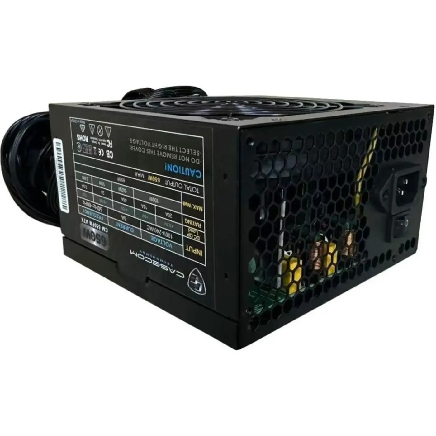 Купить Блок питания Casecom 650W 120mm Modular Box (CM 650FM ATX) - фото 1