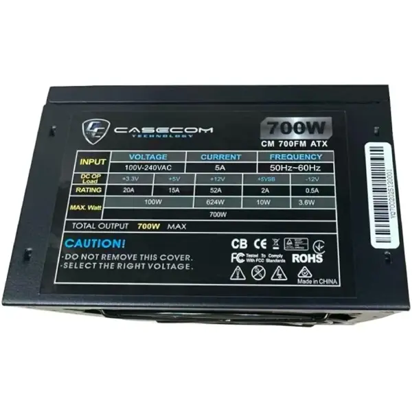Купить Блок питания Casecom 700W 120mm Modular Box (CM 700FM ATX) - фото 4