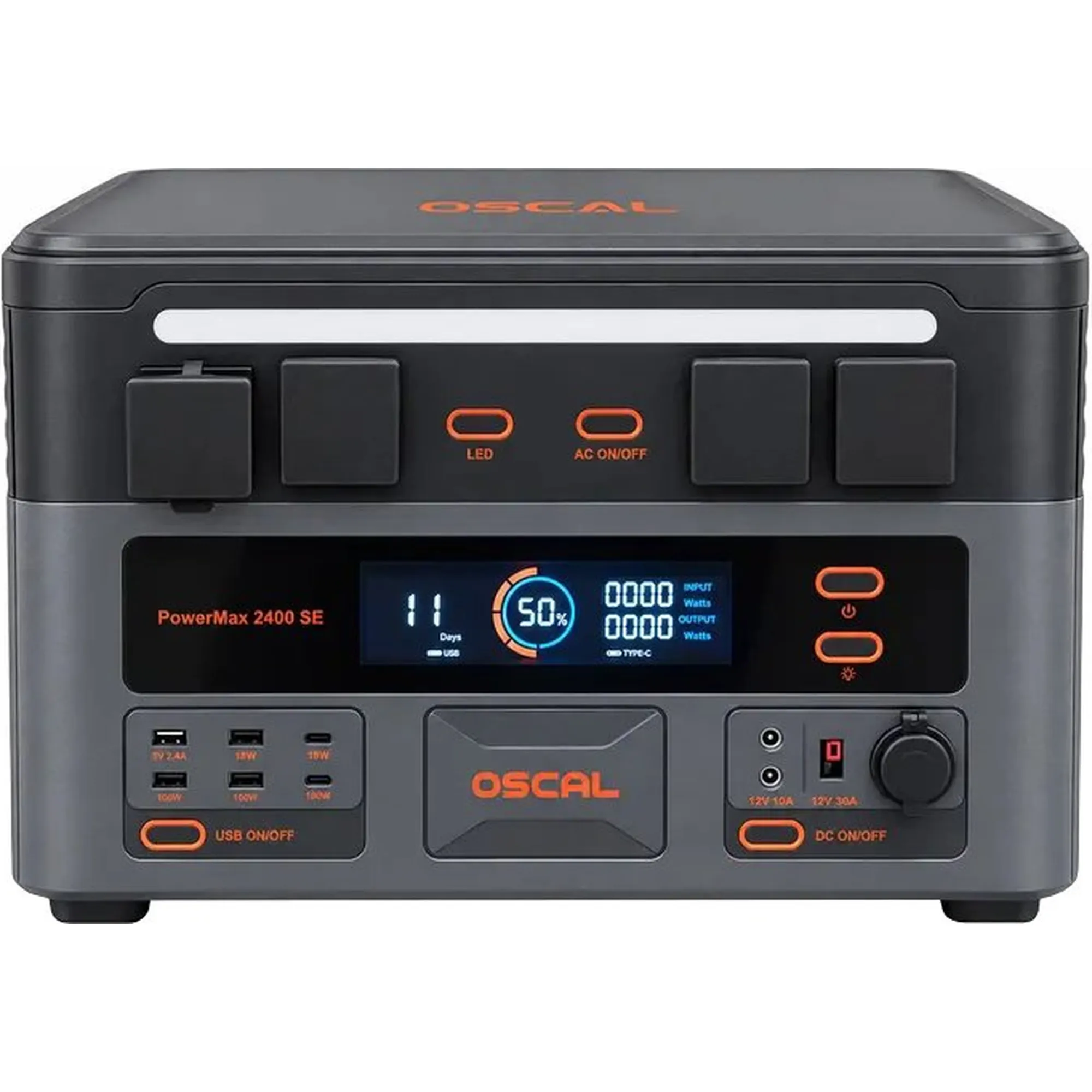 Купить Зарядная станция Oscal PowerMax 2400 SE 2400W 2016Wh - фото 1