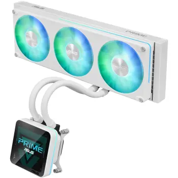 Купить Система водяного охлаждения ASUS Prime SLC II 360 ARGB LCD White (90RC01W2-B0EAY0) - фото 1