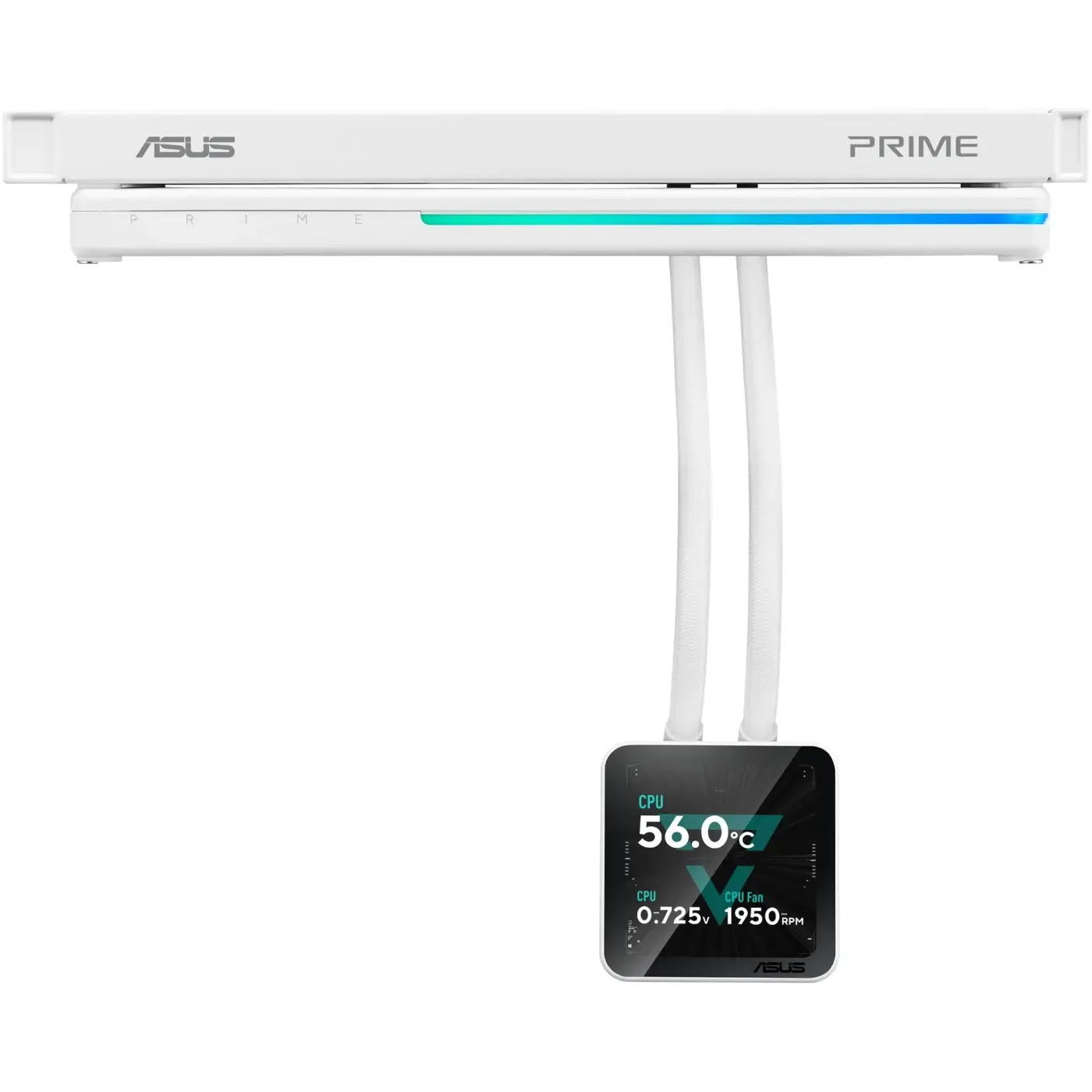 Купить Система водяного охлаждения ASUS Prime SLC II 360 ARGB LCD White (90RC01W2-B0EAY0) - фото 9