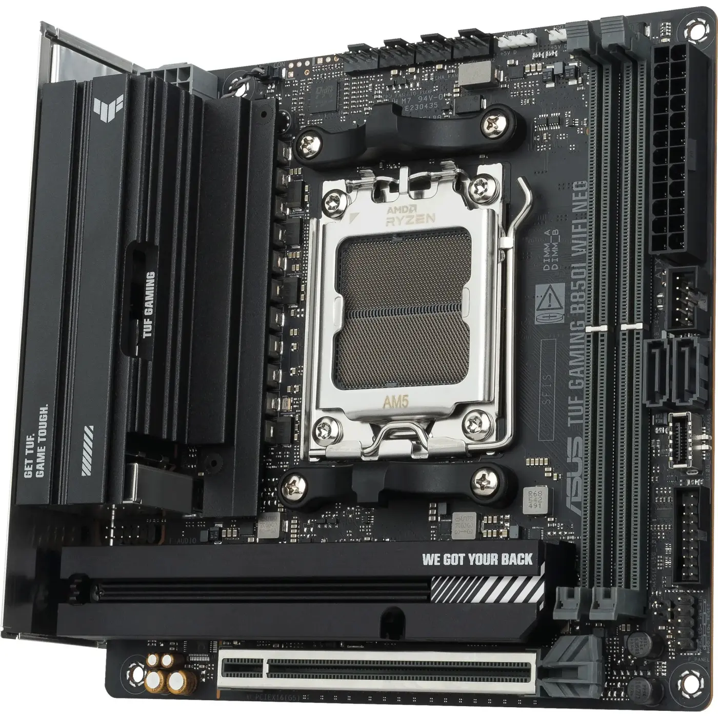 Купить Материнская плата ASUS TUF GAMING B850I WIFI NEO (sAM5, AMD B850, DDR5, Mini-ITX) - фото 3