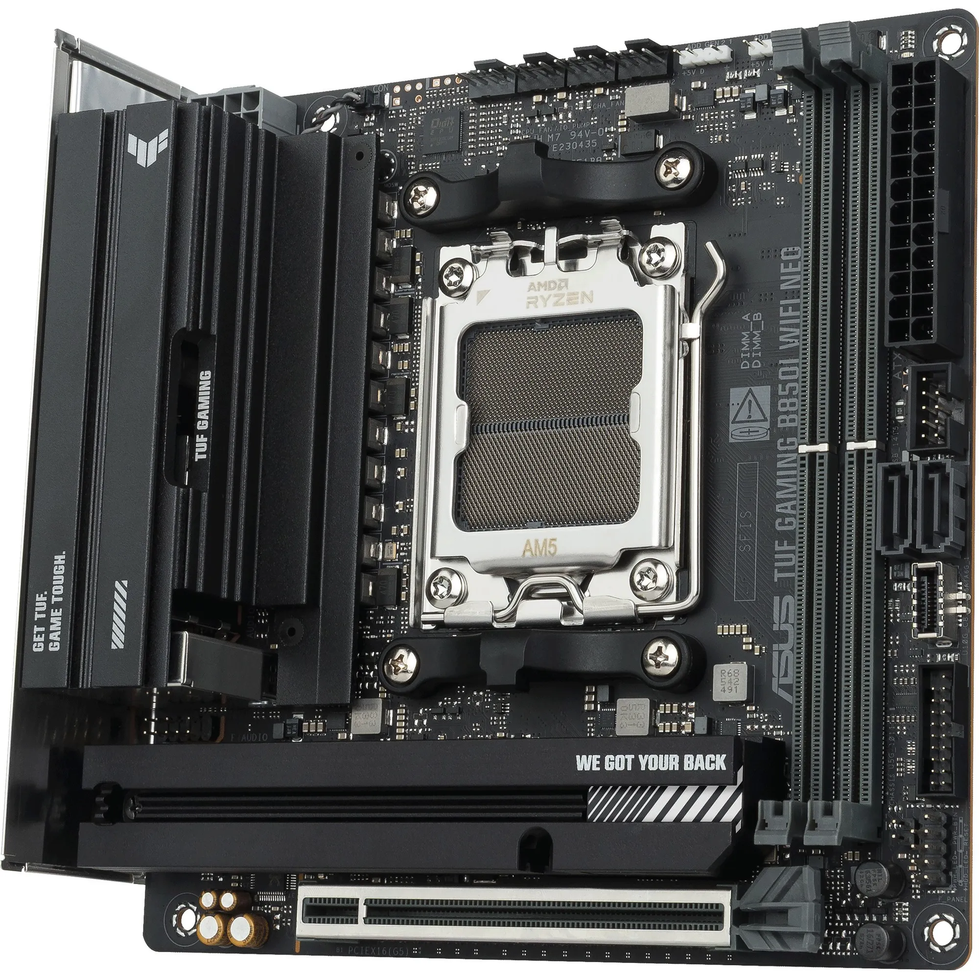 Купить Материнская плата ASUS TUF GAMING B850I WIFI NEO (sAM5, AMD B850, DDR5, Mini-ITX) - фото 3