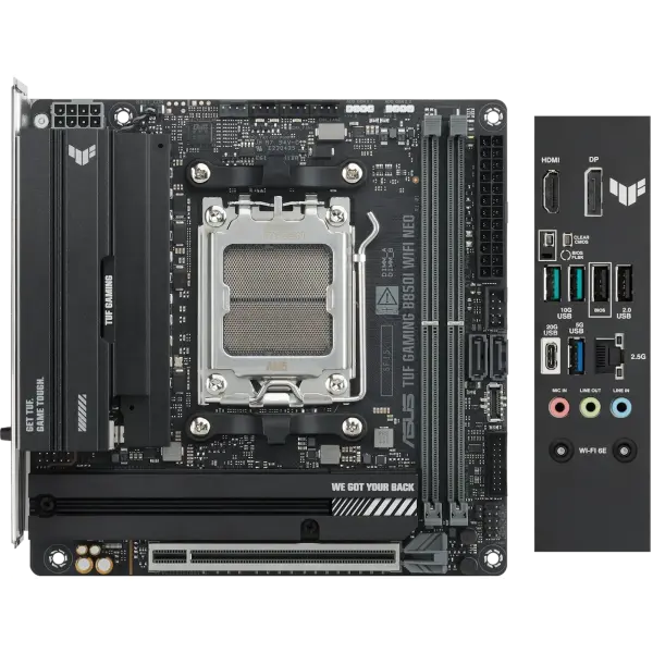 Купить Материнская плата ASUS TUF GAMING B850I WIFI NEO (sAM5, AMD B850, DDR5, Mini-ITX) - фото 4