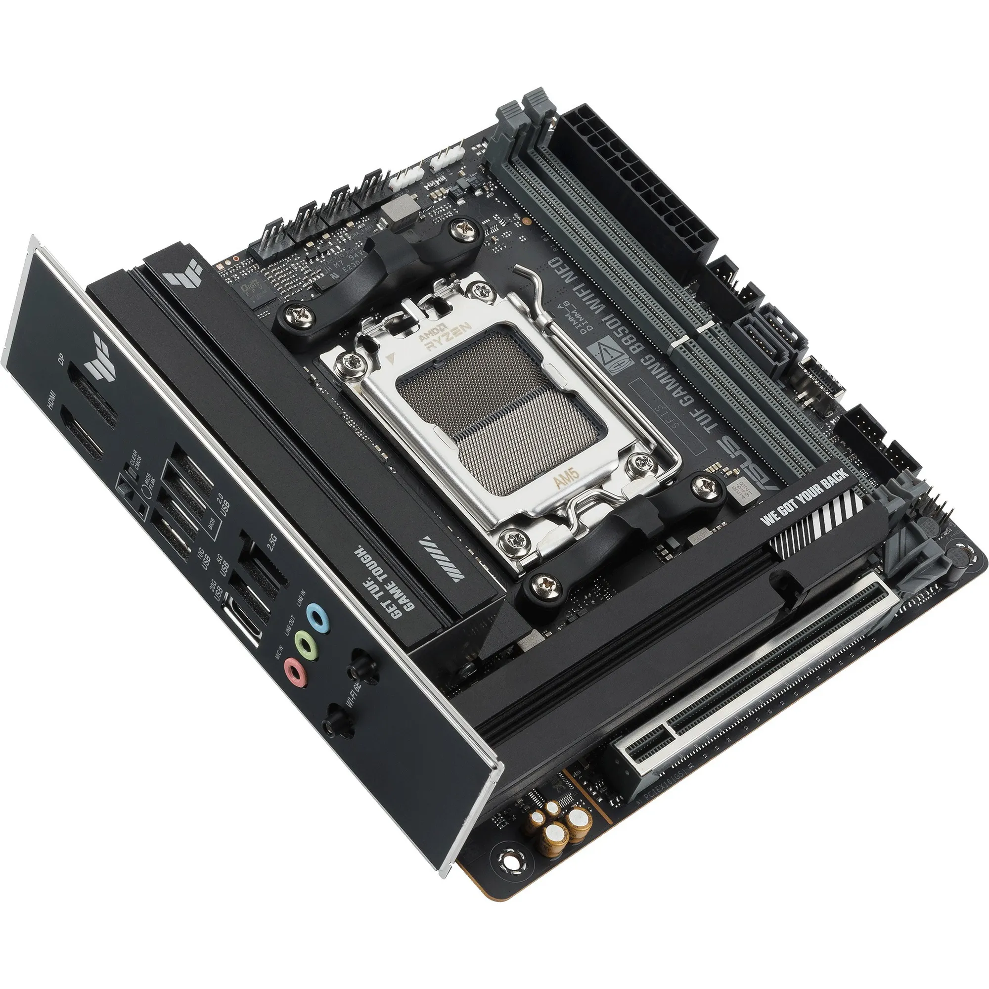 Купить Материнская плата ASUS TUF GAMING B850I WIFI NEO (sAM5, AMD B850, DDR5, Mini-ITX) - фото 5