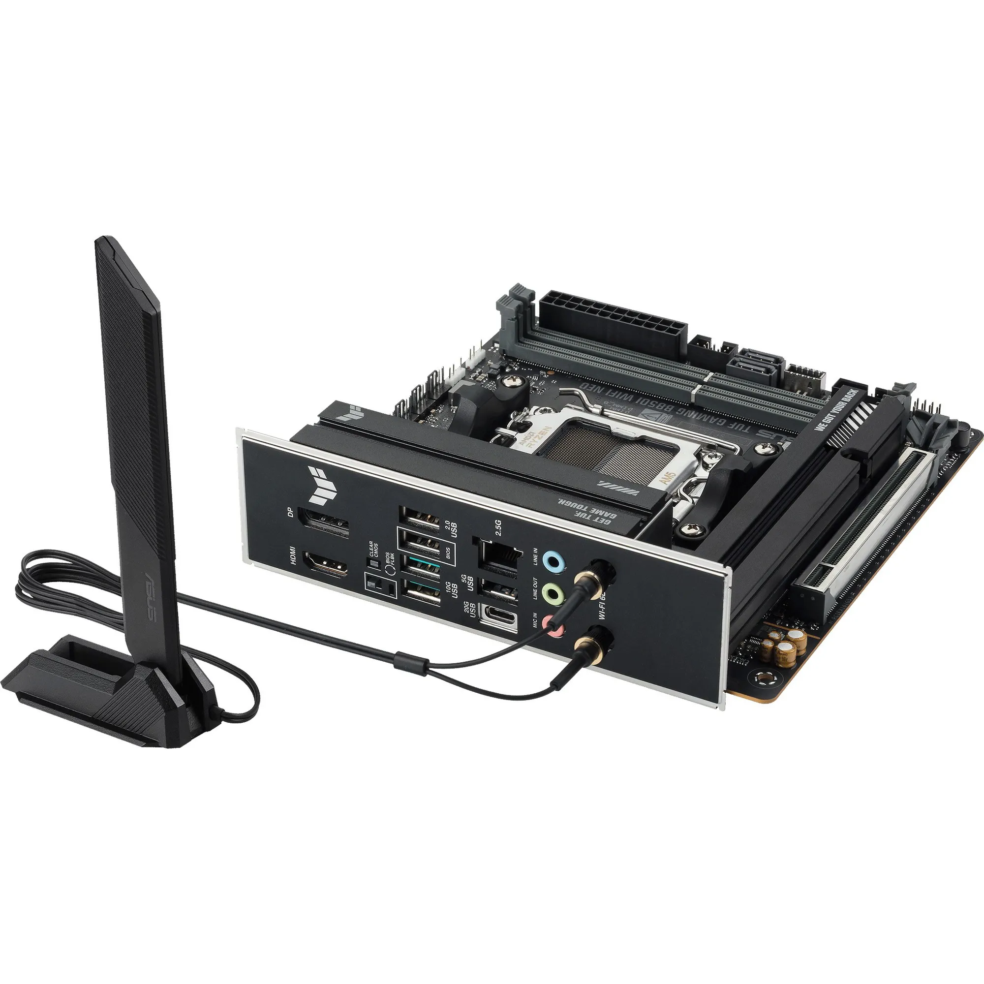 Купить Материнская плата ASUS TUF GAMING B850I WIFI NEO (sAM5, AMD B850, DDR5, Mini-ITX) - фото 7