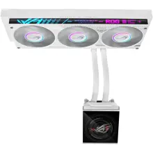 Купить Система водяного охлаждения ASUS ROG Strix SLC IV 360 ARGB LCD White  (90RC01S2-B0EAY0) - фото 2