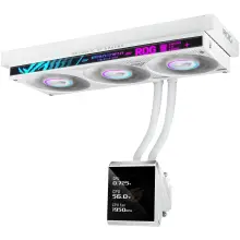 Купить Система водяного охлаждения ASUS ROG Strix SLC IV 360 ARGB LCD White  (90RC01S2-B0EAY0) - фото 3