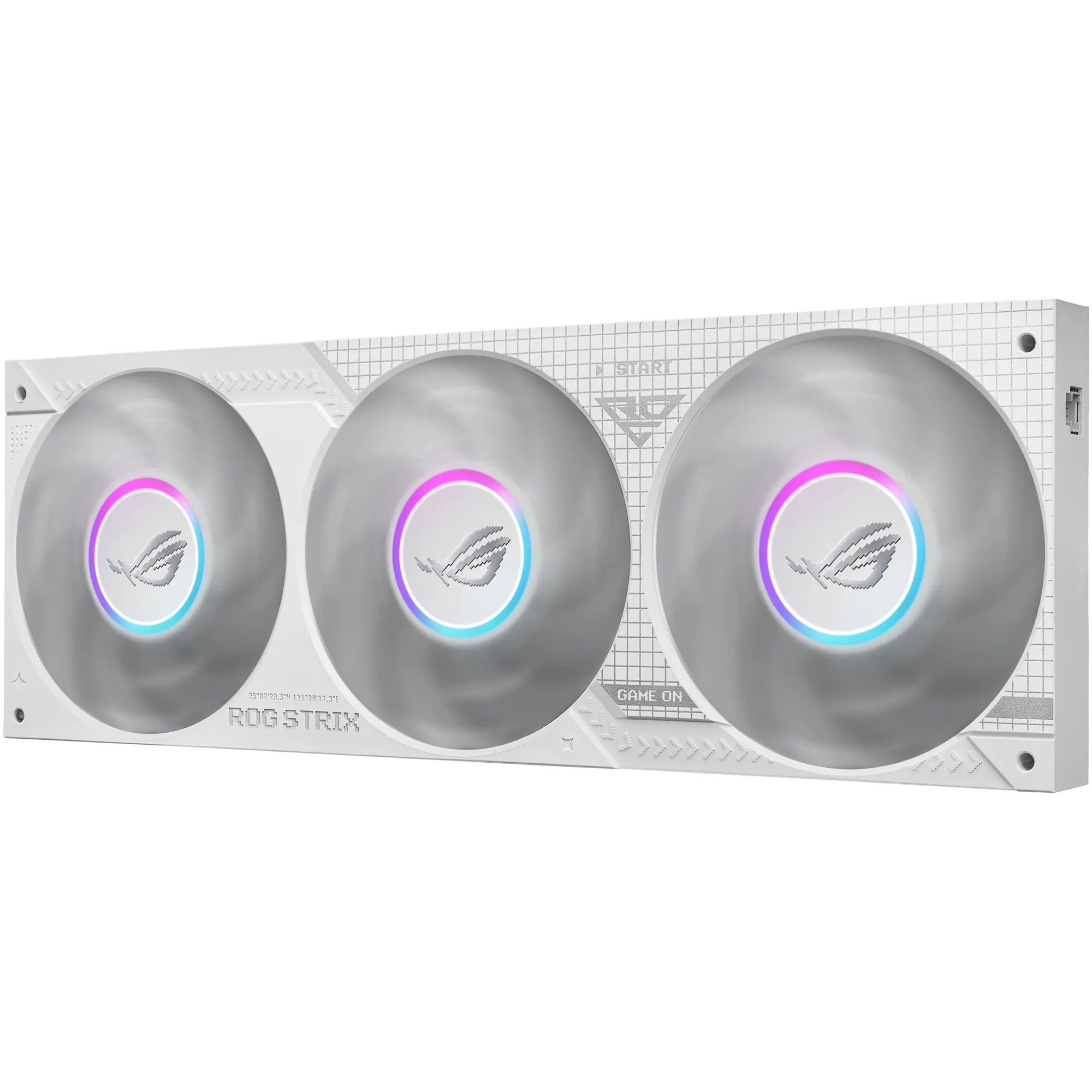 Купить Система водяного охлаждения ASUS ROG Strix SLC IV 360 ARGB LCD White  (90RC01S2-B0EAY0) - фото 7