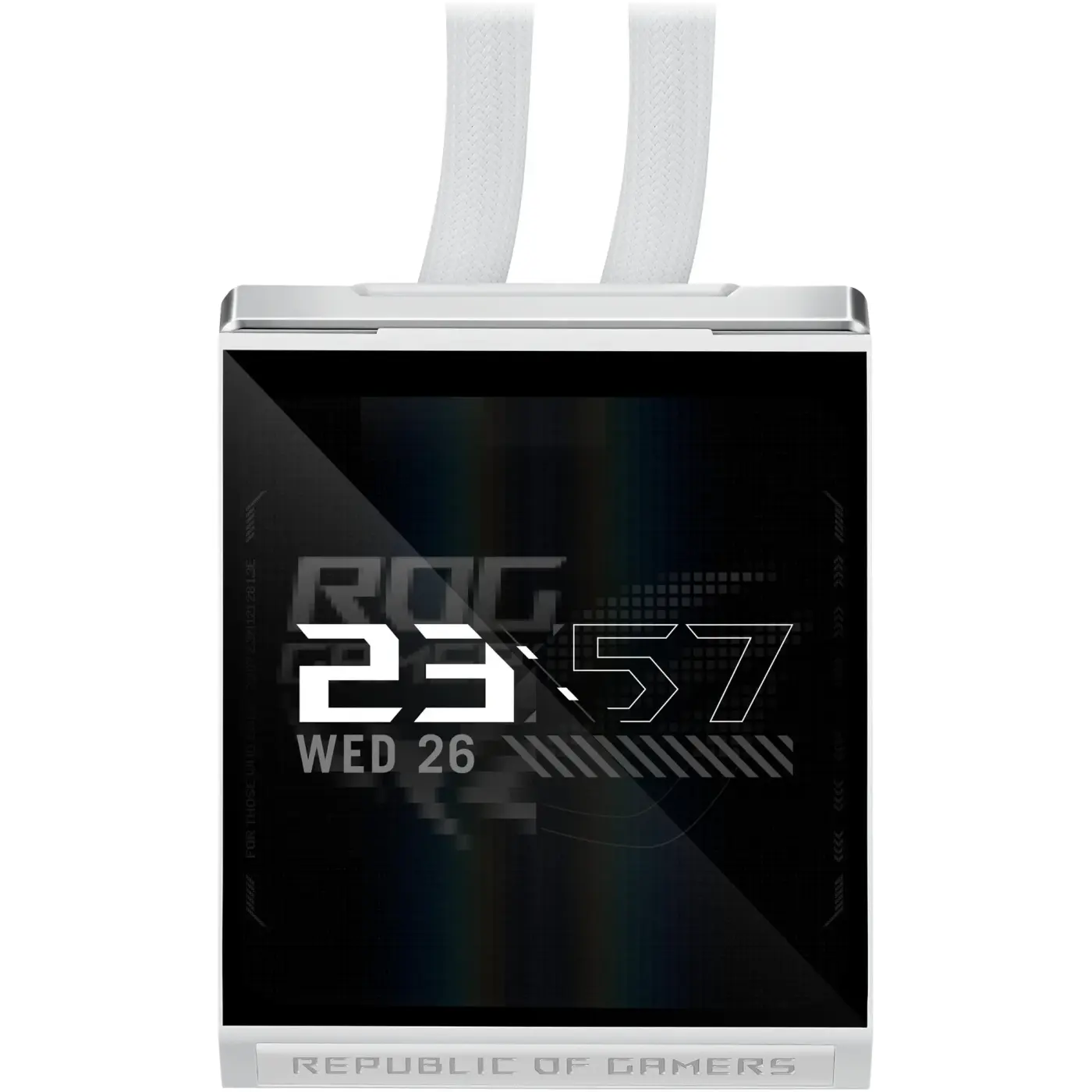 Купить Система водяного охлаждения ASUS ROG Strix SLC IV 360 ARGB LCD White  (90RC01S2-B0EAY0) - фото 9