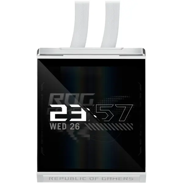 Купить Система водяного охлаждения ASUS ROG Strix SLC IV 360 ARGB LCD White  (90RC01S2-B0EAY0) - фото 9