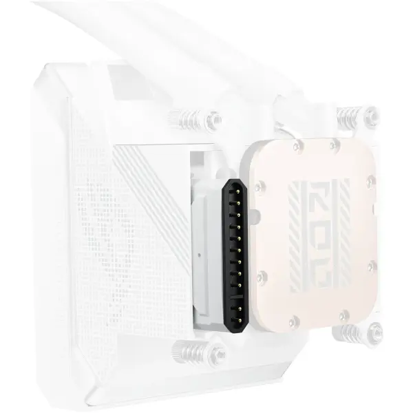 Купить Система водяного охлаждения ASUS ROG Strix SLC IV 360 ARGB LCD White  (90RC01S2-B0EAY0) - фото 12