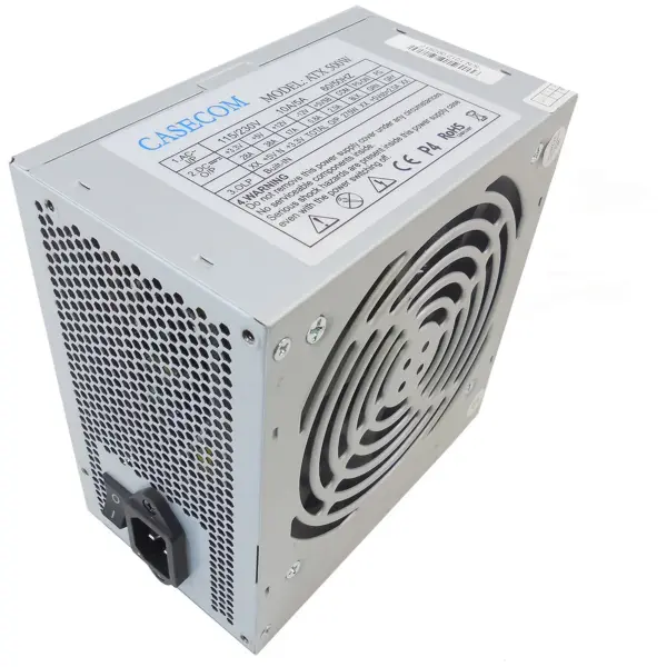 Купить Блок питания Casecom 500W 120mm 2хSATA Bulk (CM 500 ATX) - фото 2