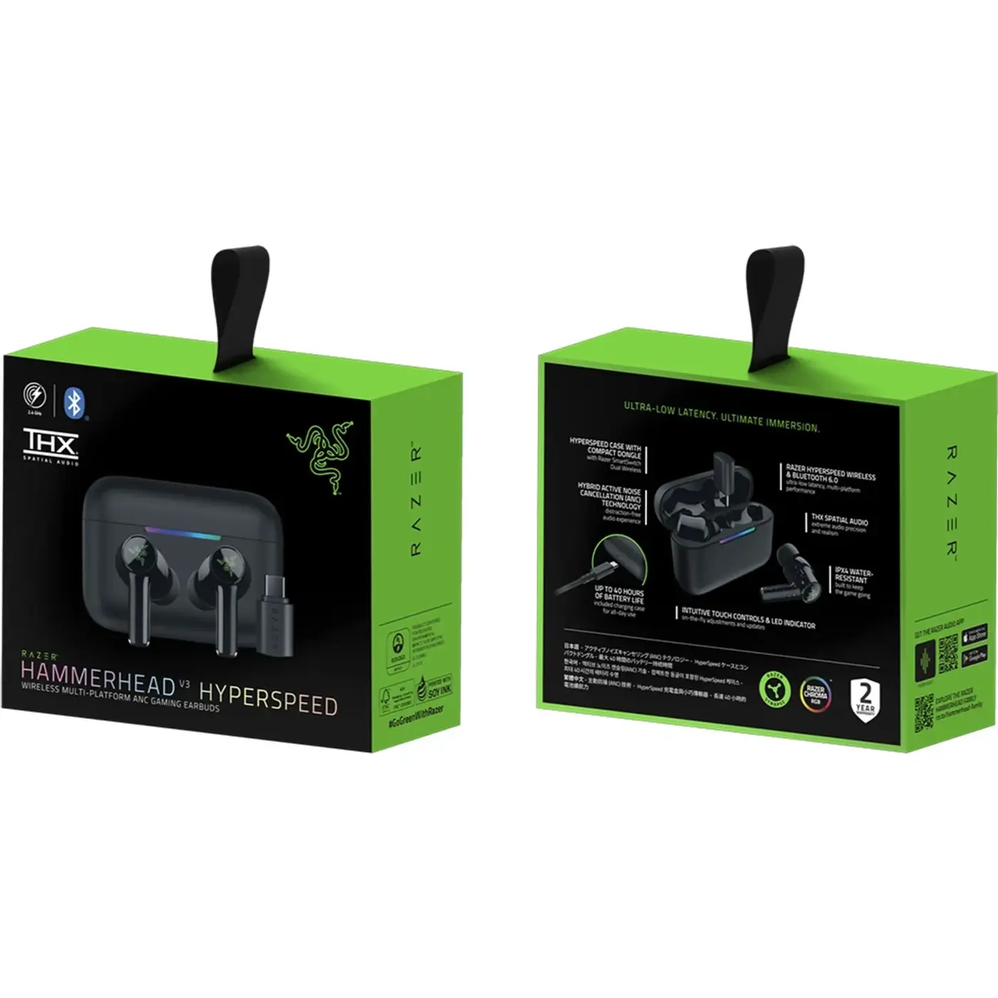 Купить Наушники Razer Hammerhead V3 Hyperspeed (RZ12-05610100-R3G1) - фото 7