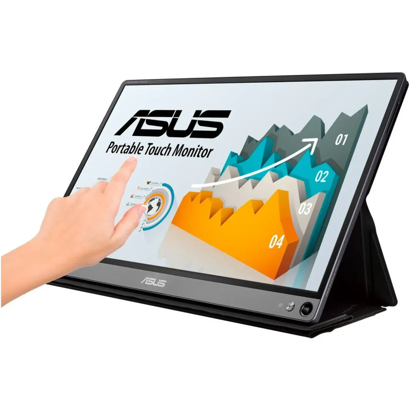 Купити Уцінка Монітор 15.6" Asus ZenScreen Touch MB16AMT (K5LMTF066007) - фото 3