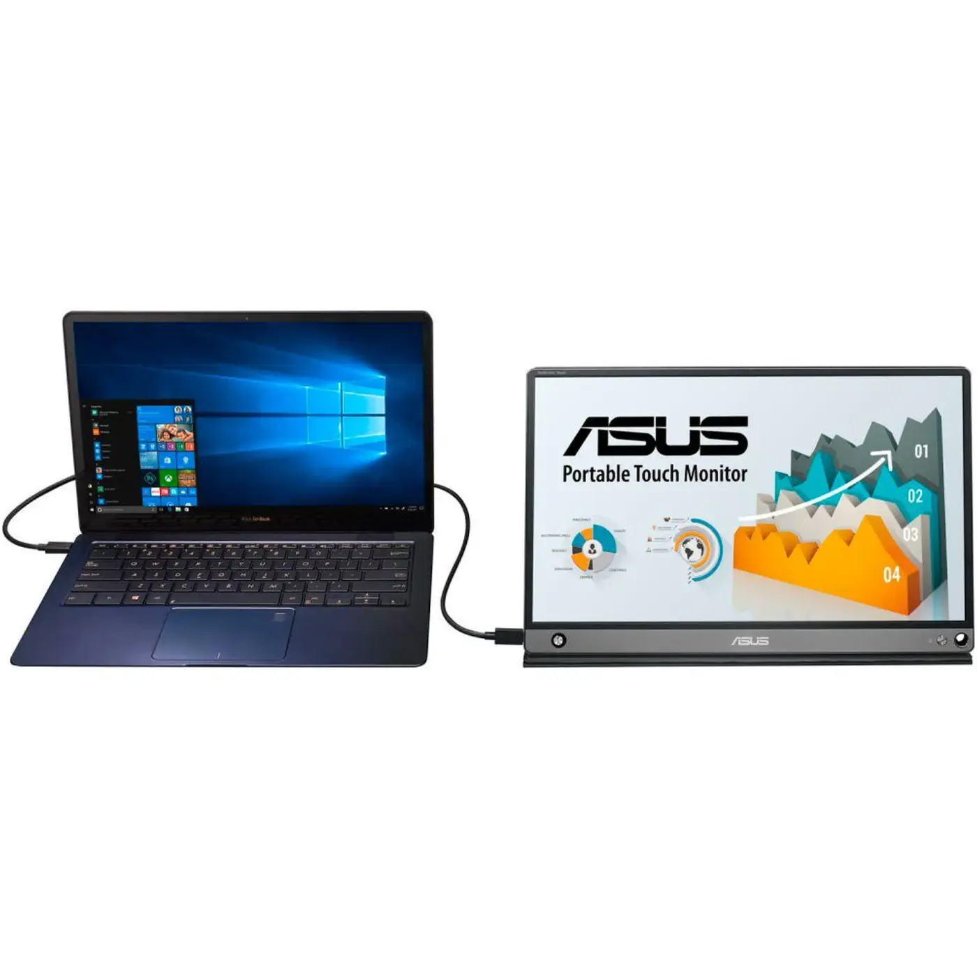 Купити Уцінка Монітор 15.6" Asus ZenScreen Touch MB16AMT (K5LMTF066007) - фото 6