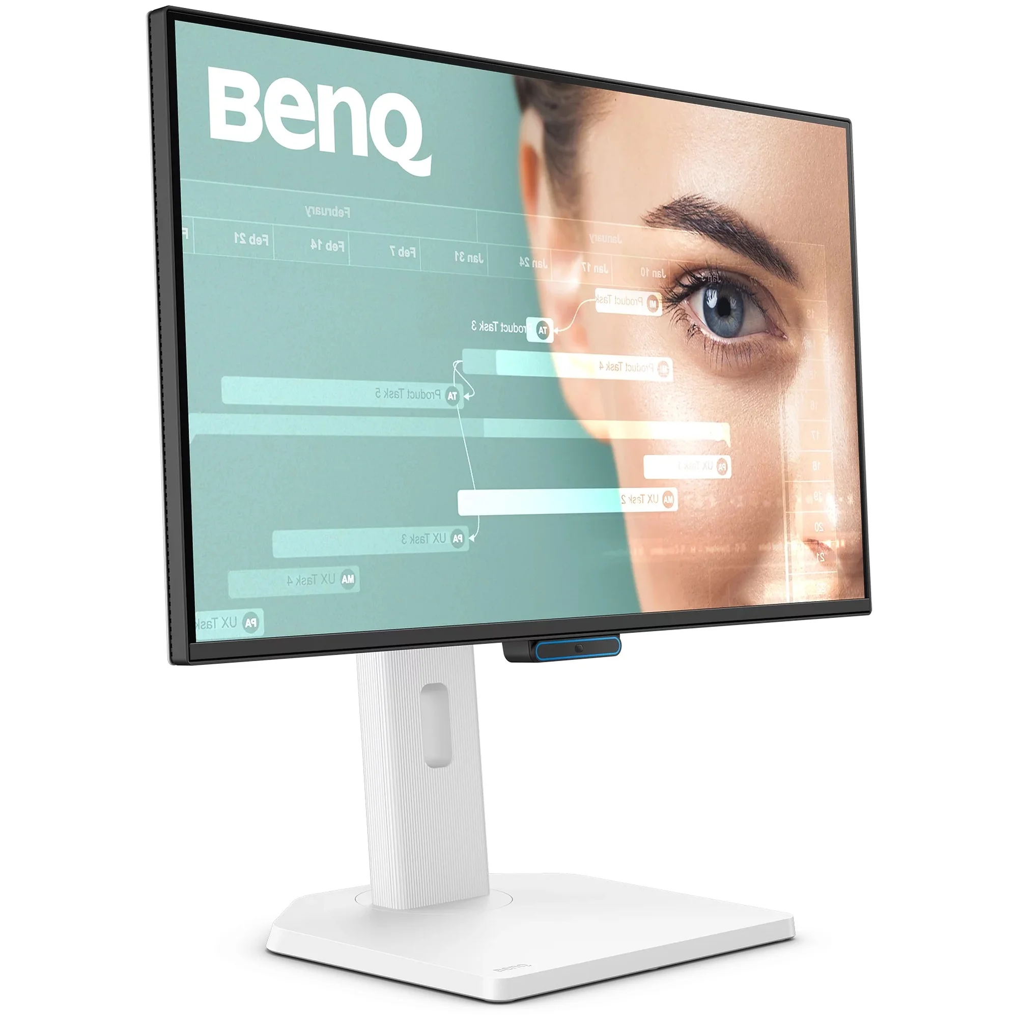 Купити Монітор 24" BenQ GW2490TC White (9H.LNMLA.TBE) - фото 2